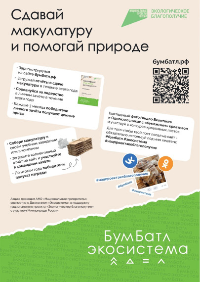 Что такое «БумБатл» движения «Экосистема».